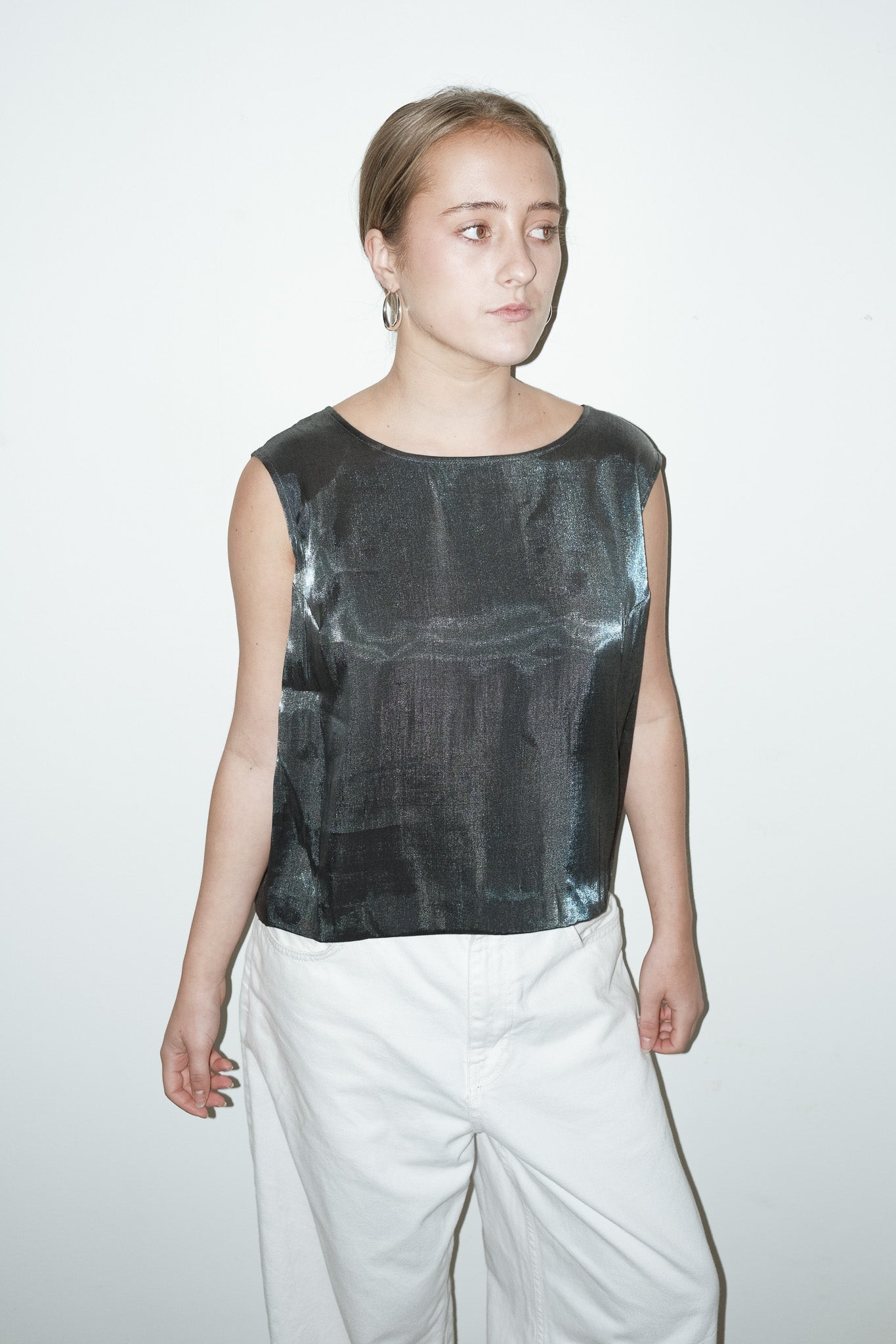 Nico metallic top - M