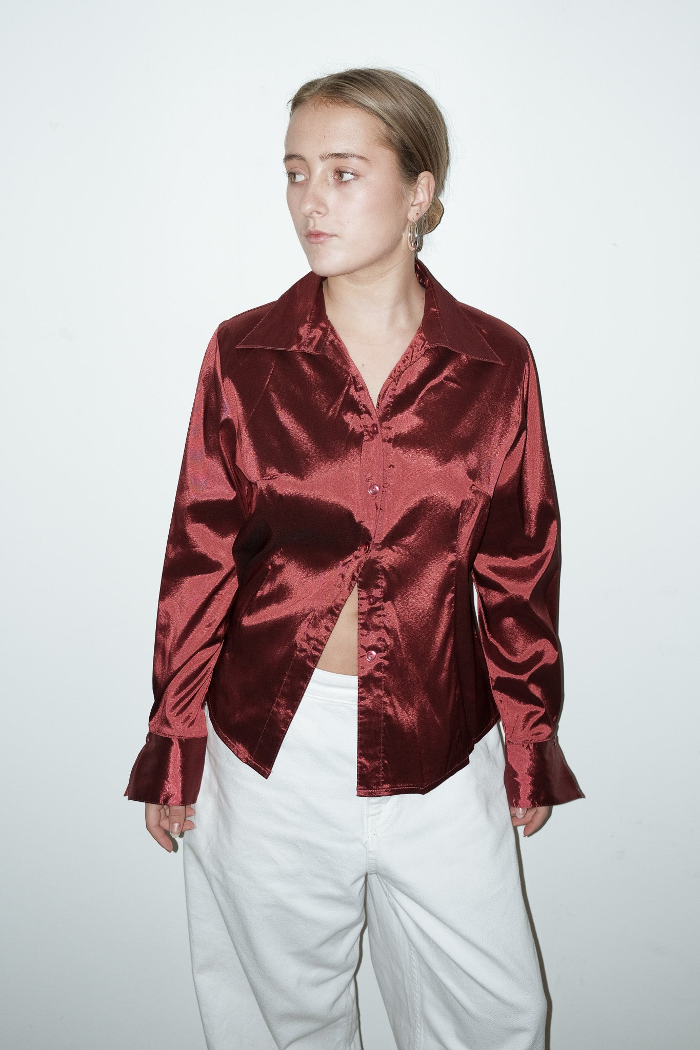 Callisto metallic blouse - M