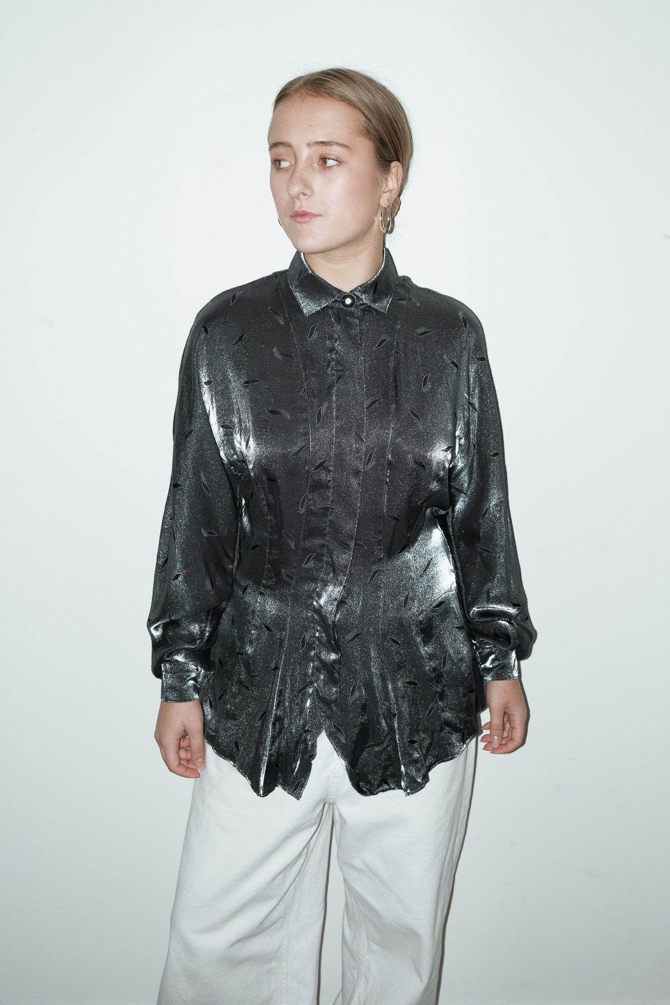 Eren metallic blouse - M