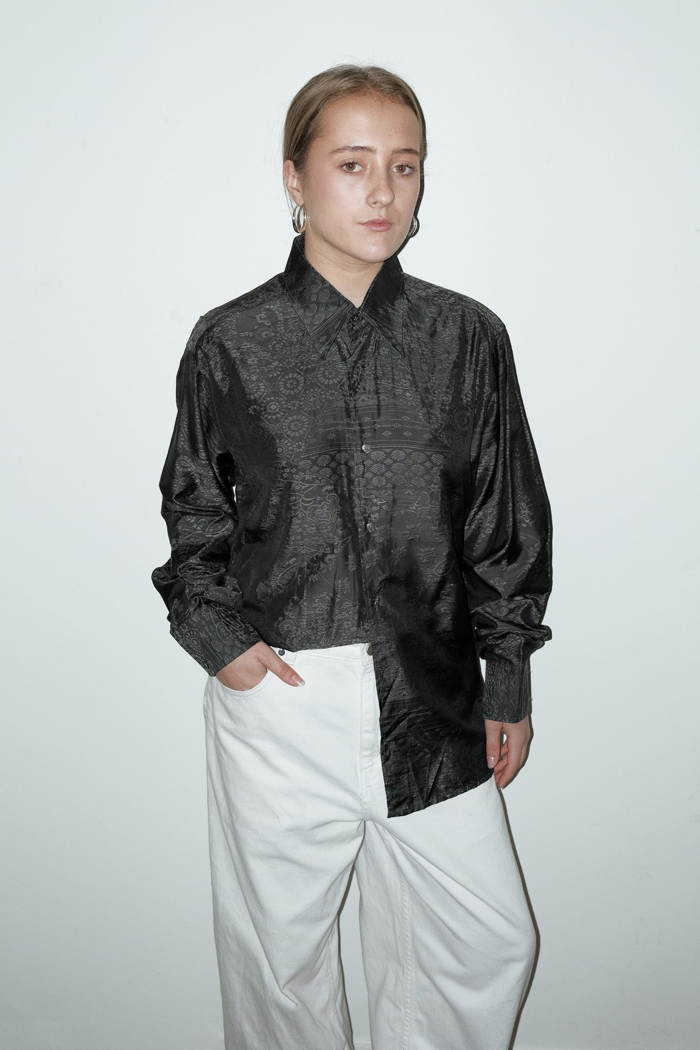 Nox metallic blouse - M