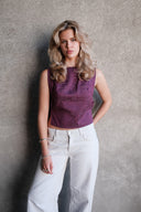 The reworked buckle top - kies je kleur