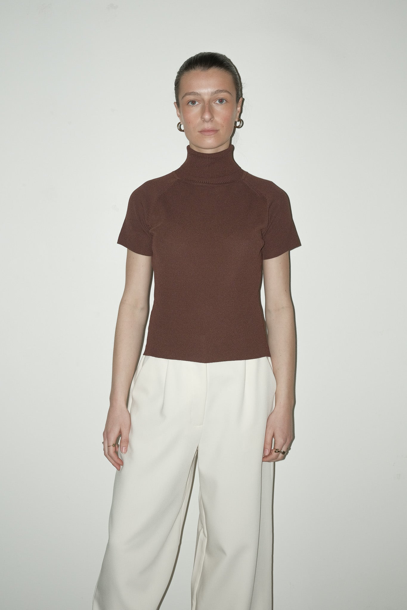 Manon high-neck top - S