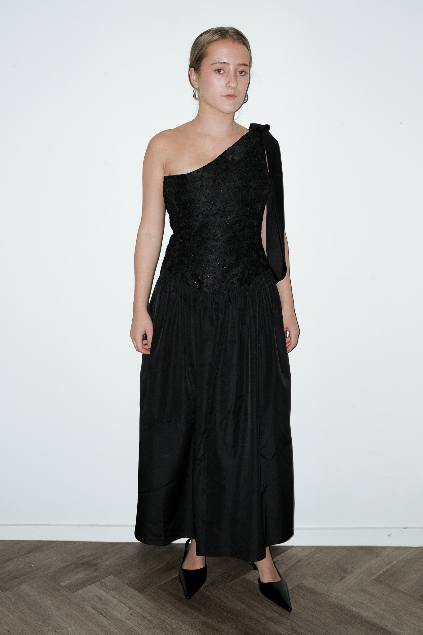 Marlow one-shoulder jurk - S