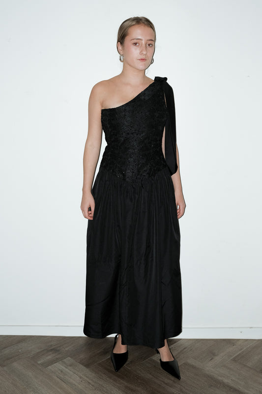 Marlow one-shoulder jurk - S