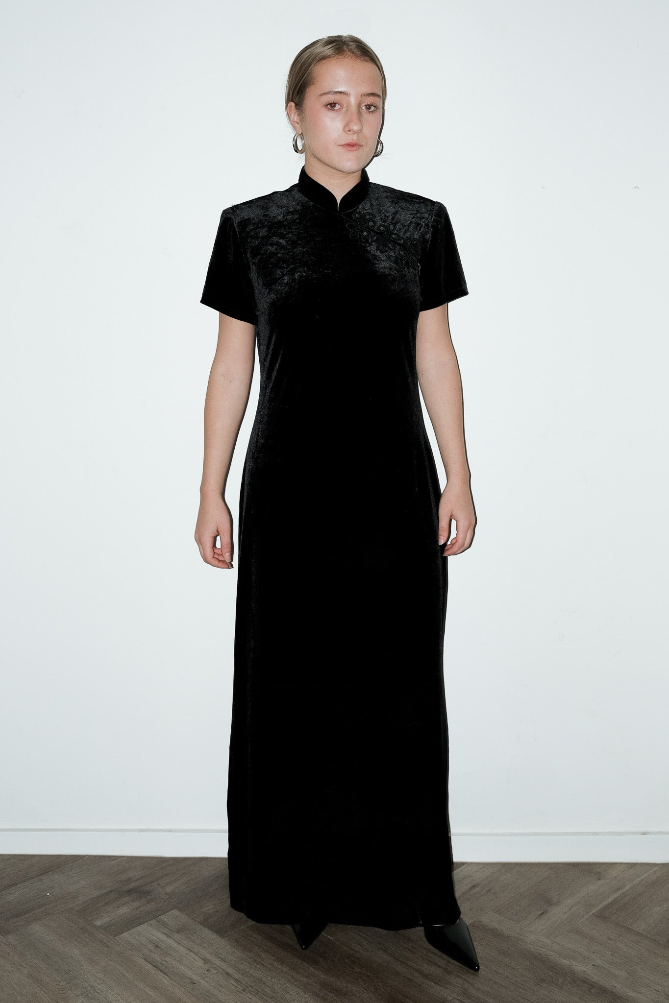 Fernanda velvet jurk - S