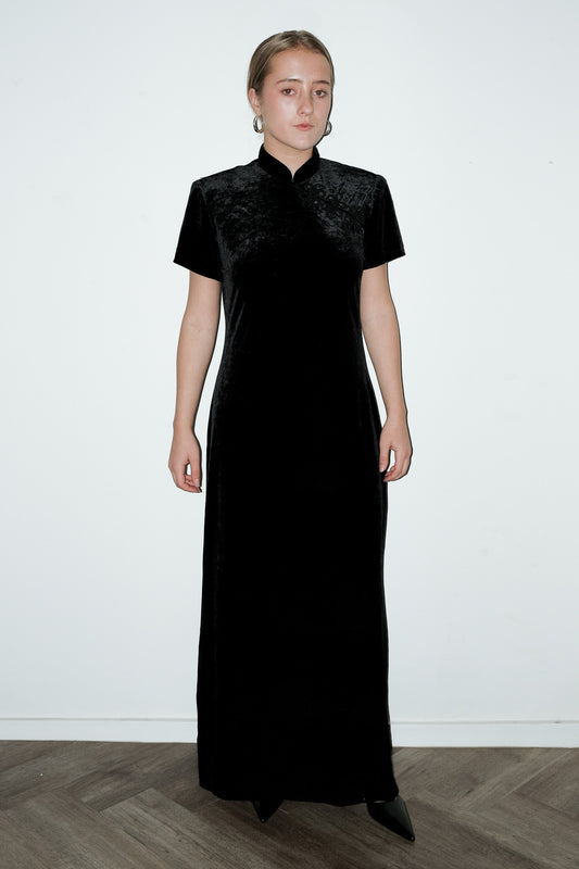 Fernanda velvet jurk - S