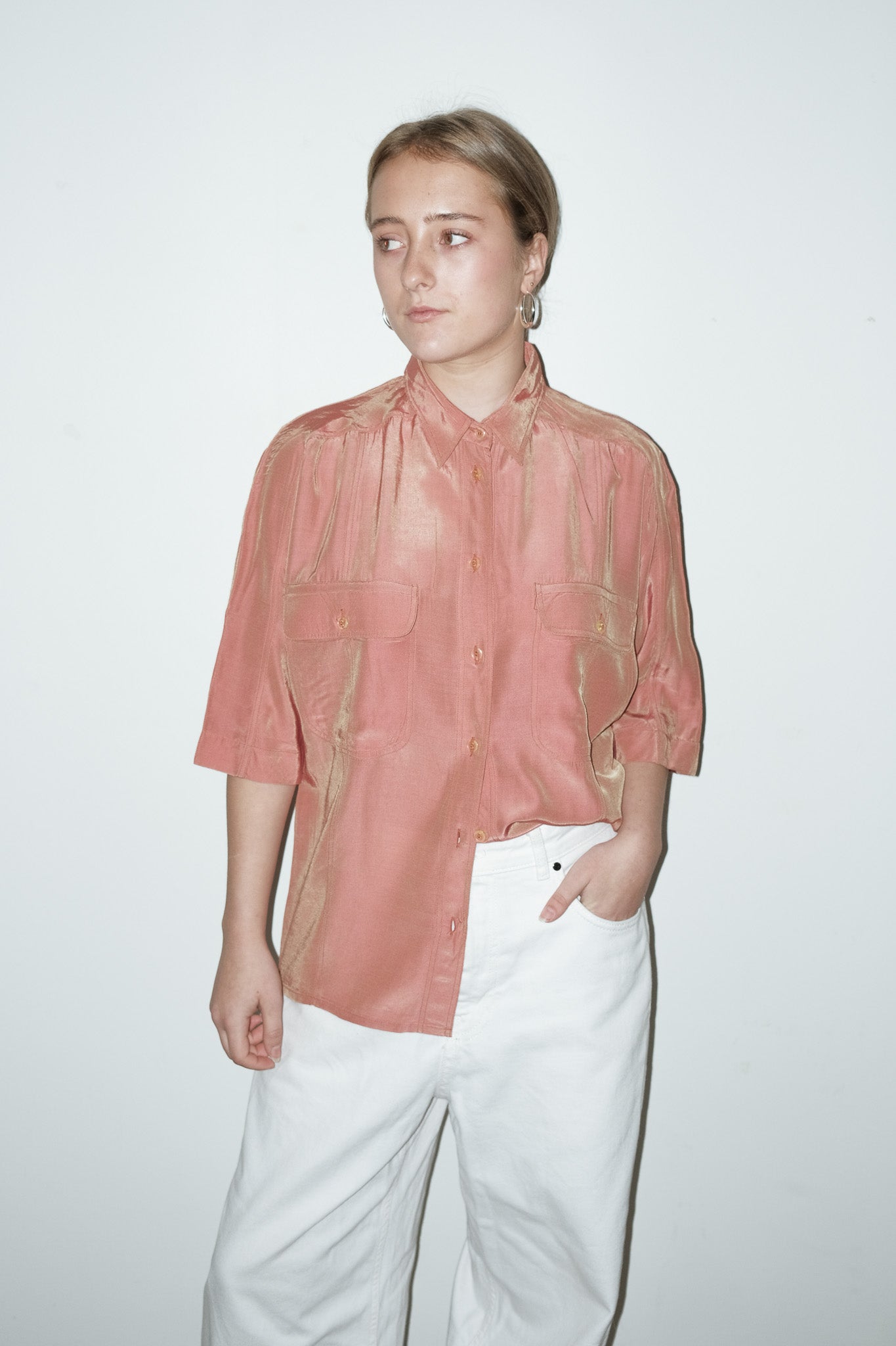 Roisin holografische blouse - M
