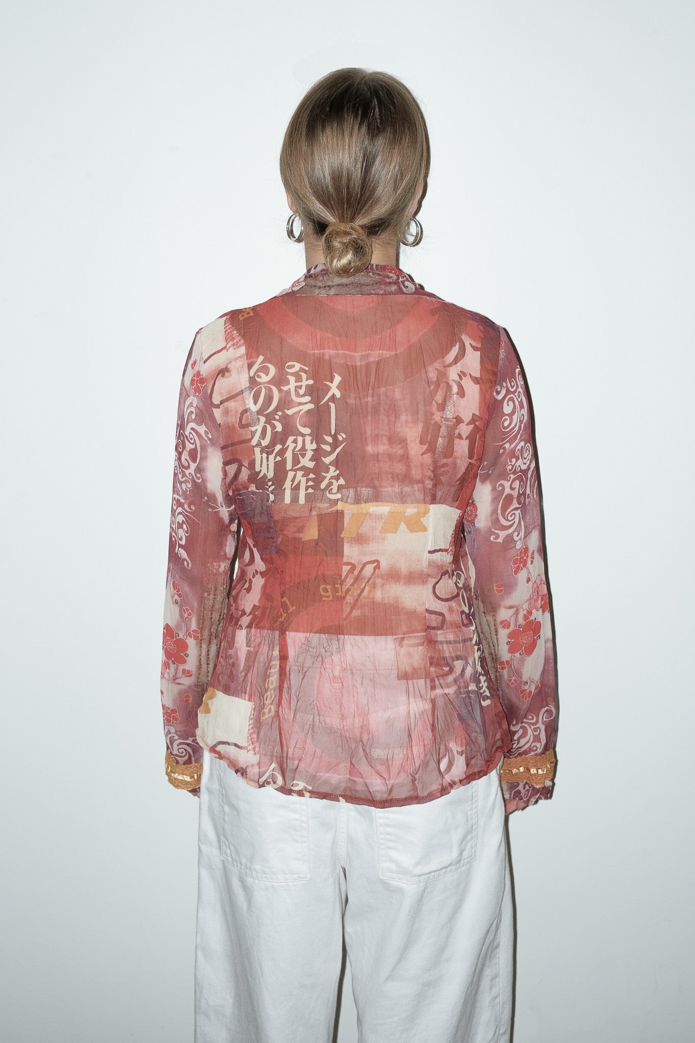 Iskra mesh blouse - M