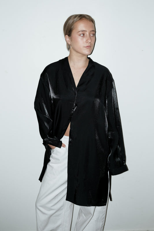 Rin metallic blouse - L