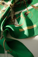 1966 Hermès "Mors et Filets" 100% zijde sjaal