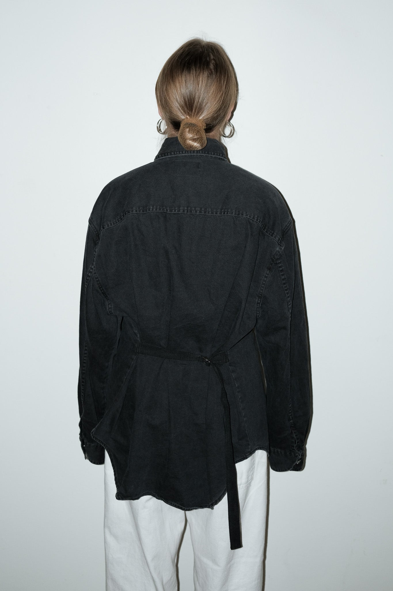 Pien reworked denim shirt - M