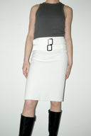 Leila midi rok - S