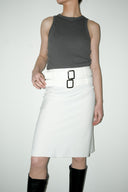 Leila midi rok - S