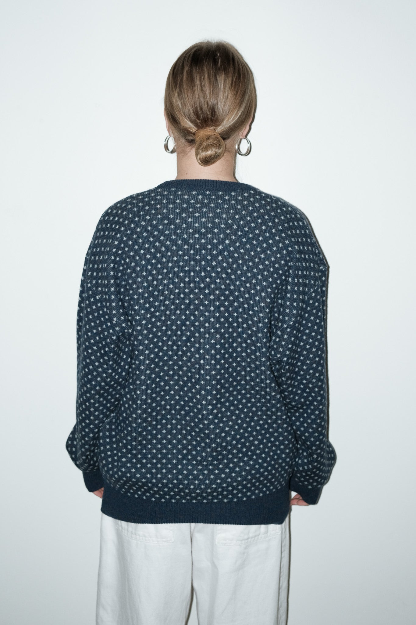 Liva 100% wol trui - M