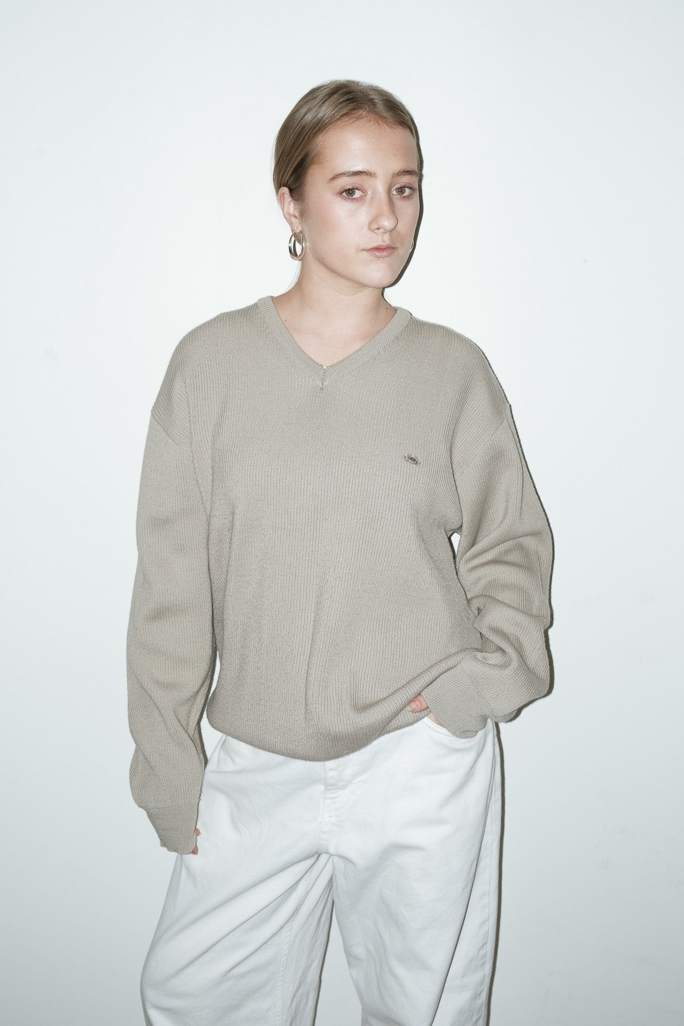 Blom wool-blend trui - L