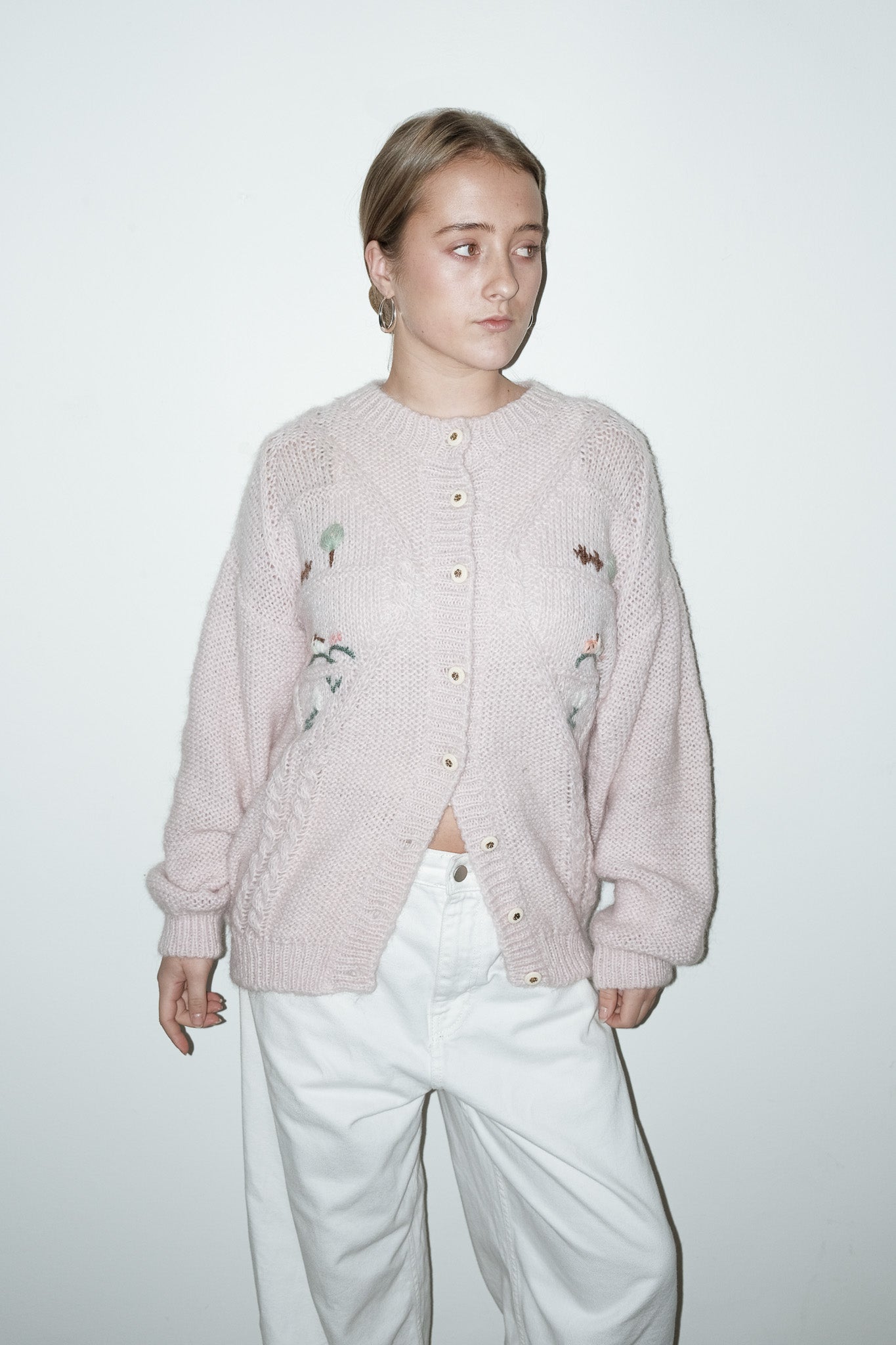 Sole wool-blend vest - M