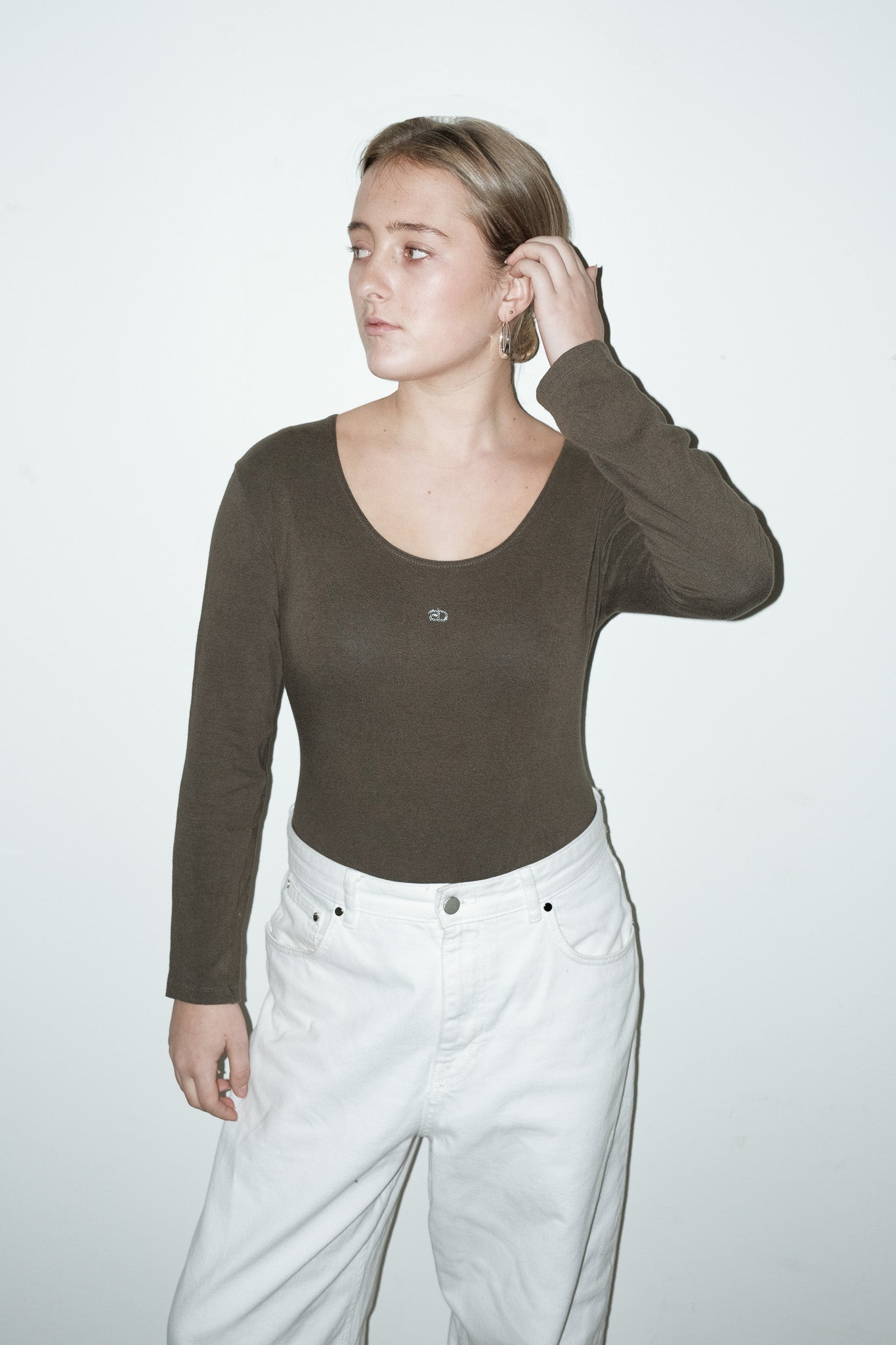 Eliz katoenen body - M