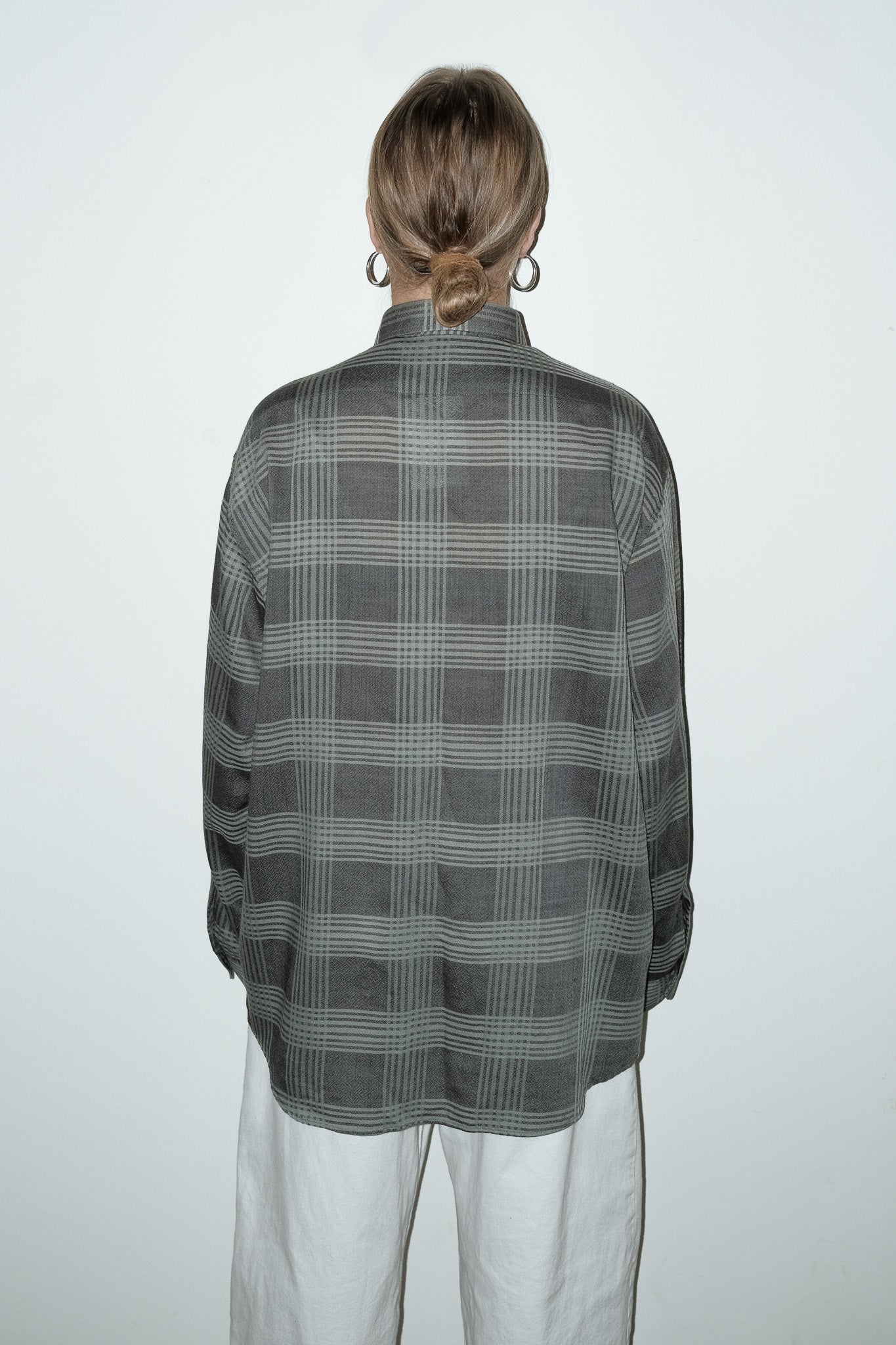 Flora geweven overhemd - L