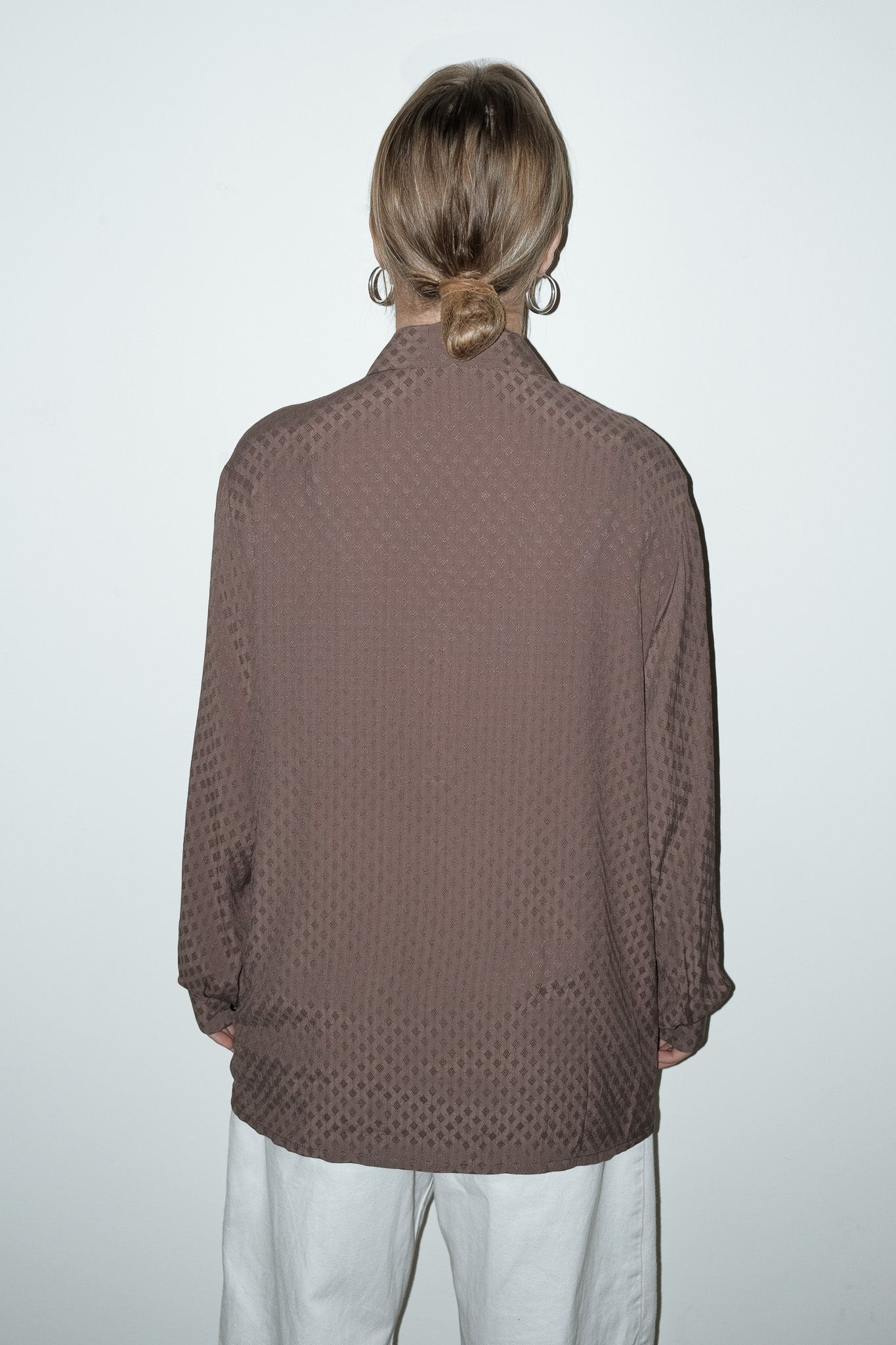 Suri jacquard blouse - M