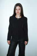 Florine donkerblauw jasje - S