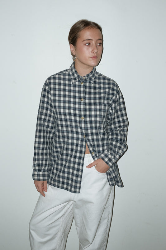 Elsie geprinte blouse - S