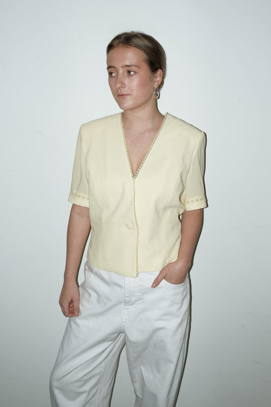 Moana schoudervulling top - M