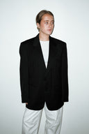 Ponti 100% wol blazer - L