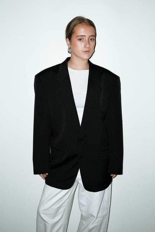 Gillian zwarte blazer - M