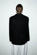 Oise gestreepte blazer - M