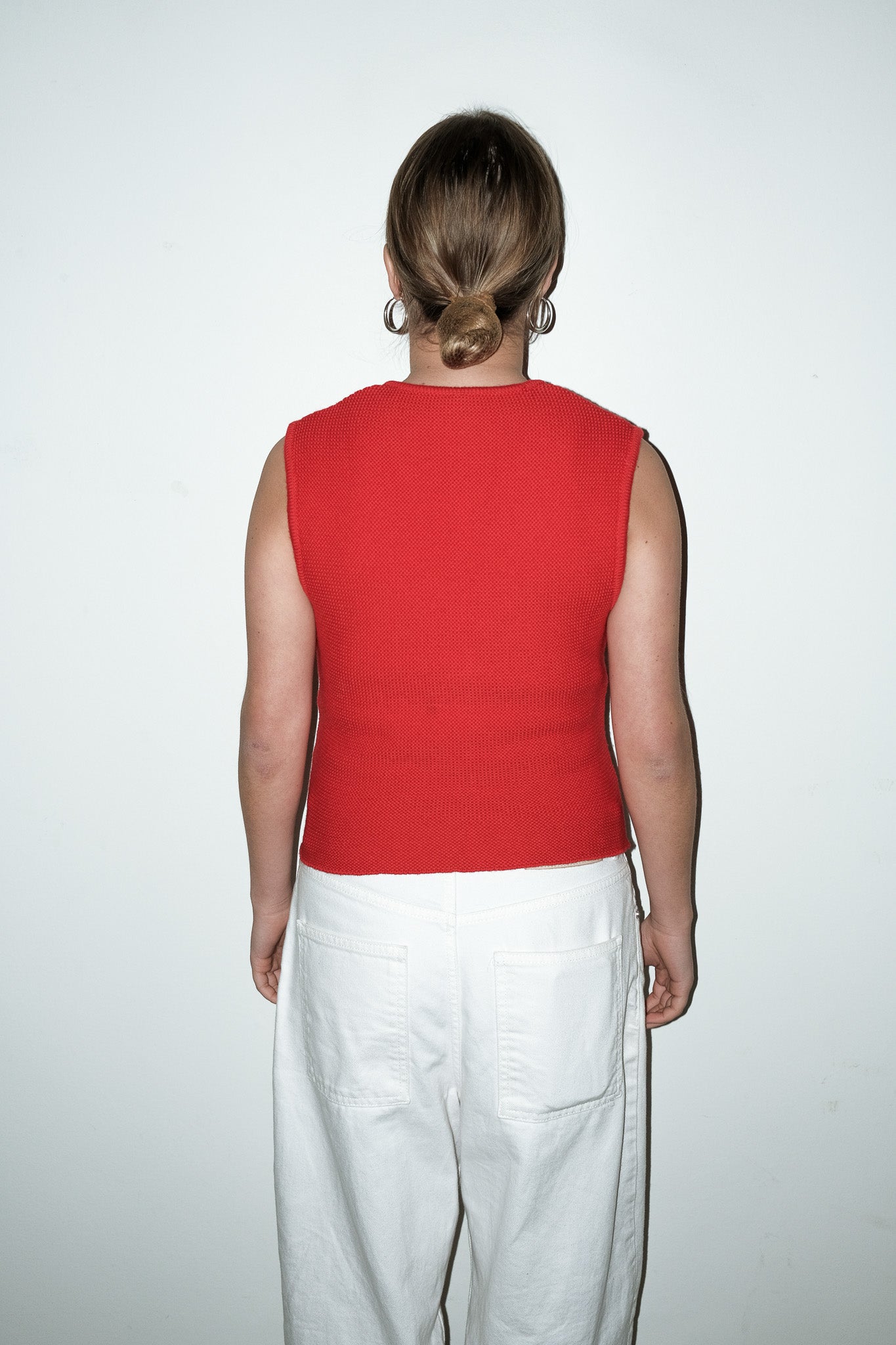 Fien 100% wol top - S