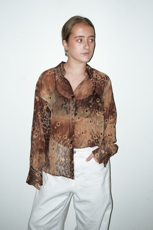 Maeve mesh blouse - M