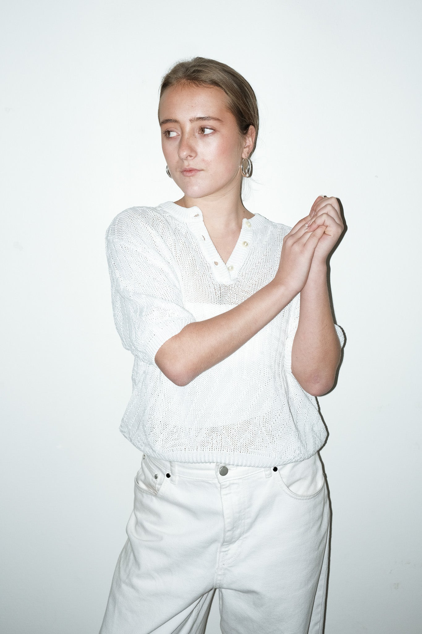 Finn gebreide top - M