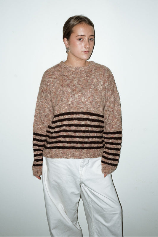 Eline 100% wol trui - M