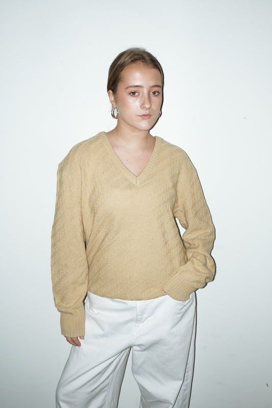 Sienna wool-blend trui - M