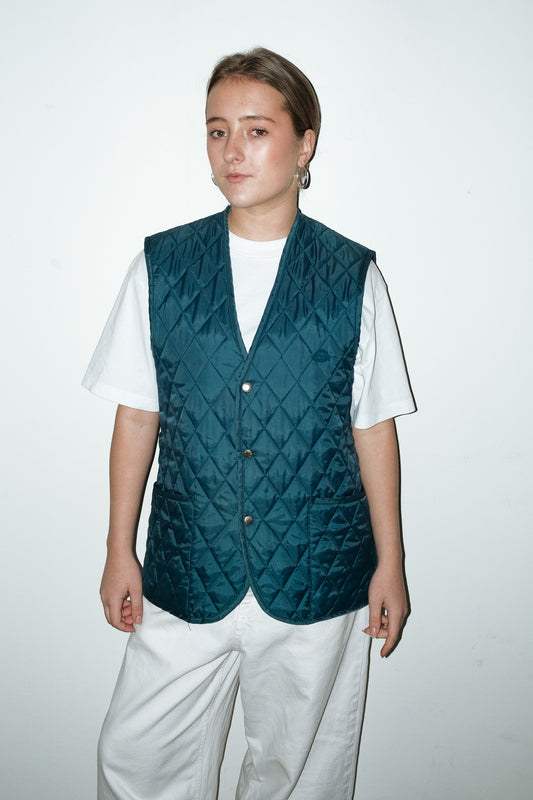 Sinclair quilted gilet - M