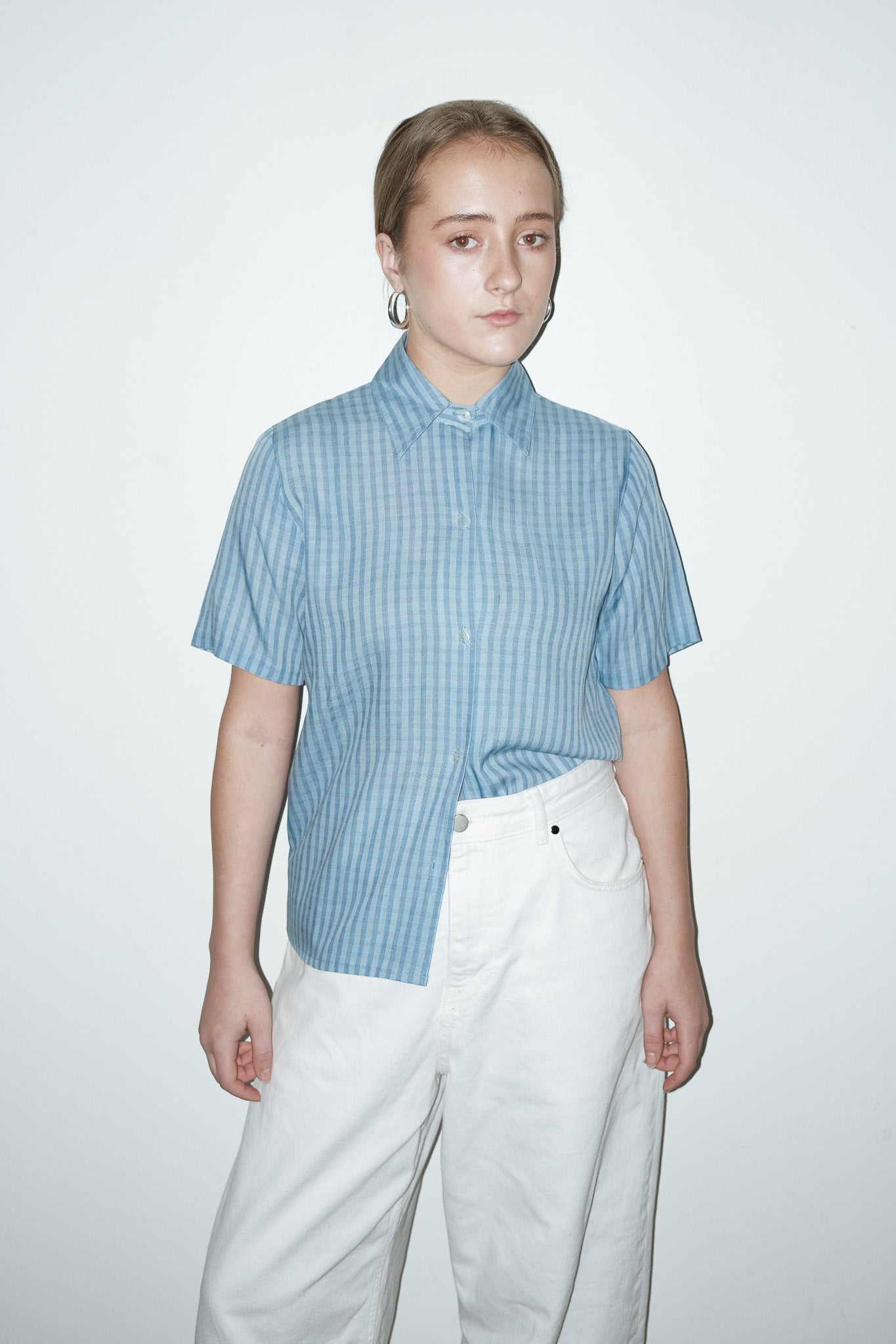 Kian geprinte blouse - S