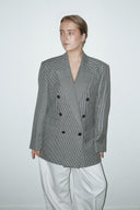 Tara silk-blend blazer - M