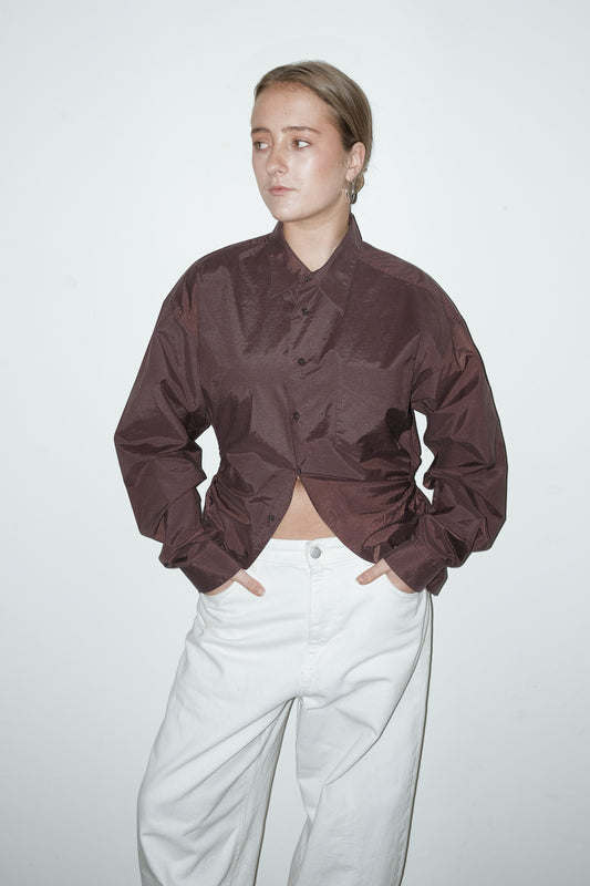 Jia reworked blouse - M