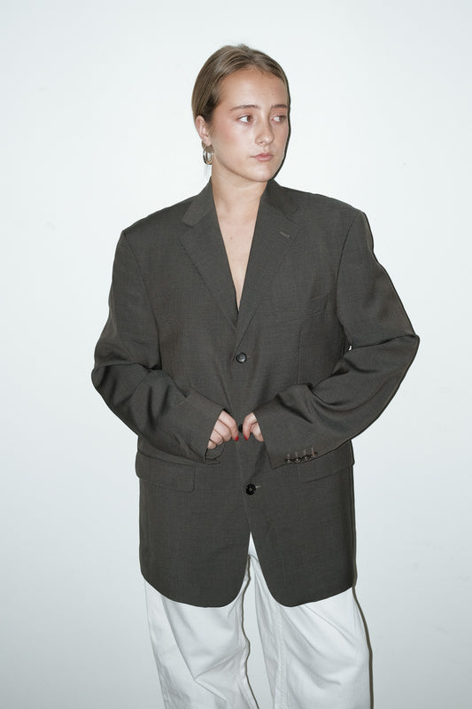 Maureen 100% wol blazer - M