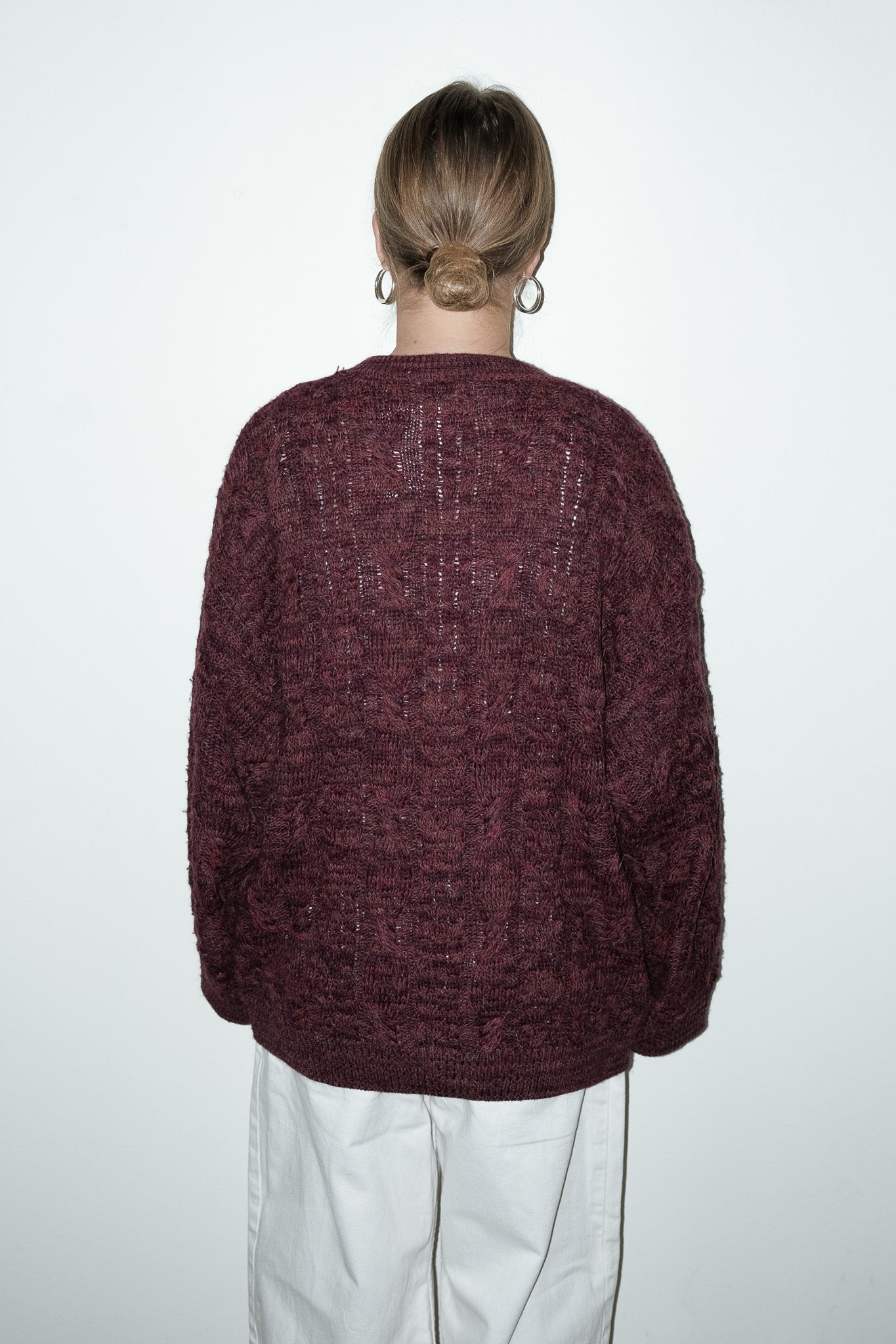 Lua alpaca-blend vest - L