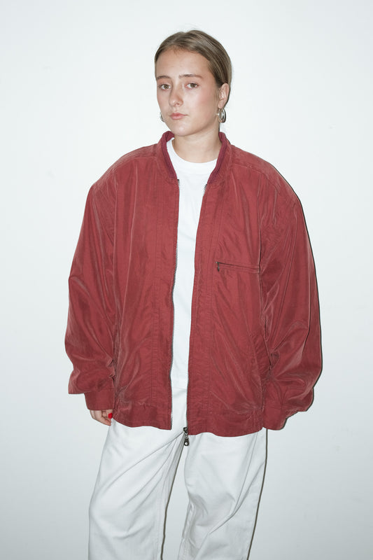 Noa 100% zijde bomberjack - L