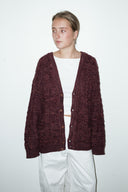 Lua alpaca-blend vest - L