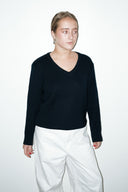 Sera 100% wol gebreide trui - S