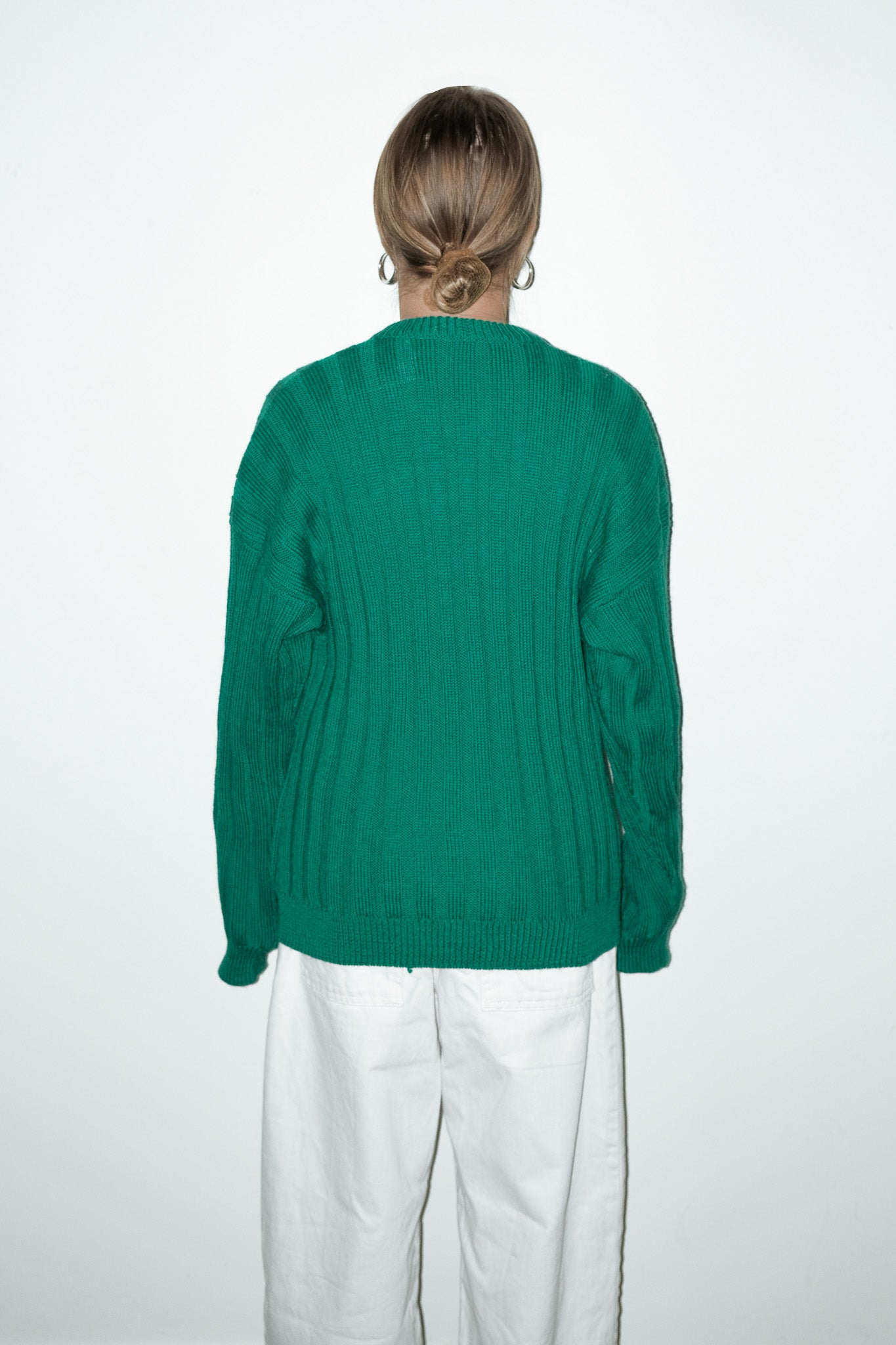 Fika 100% wol trui - L