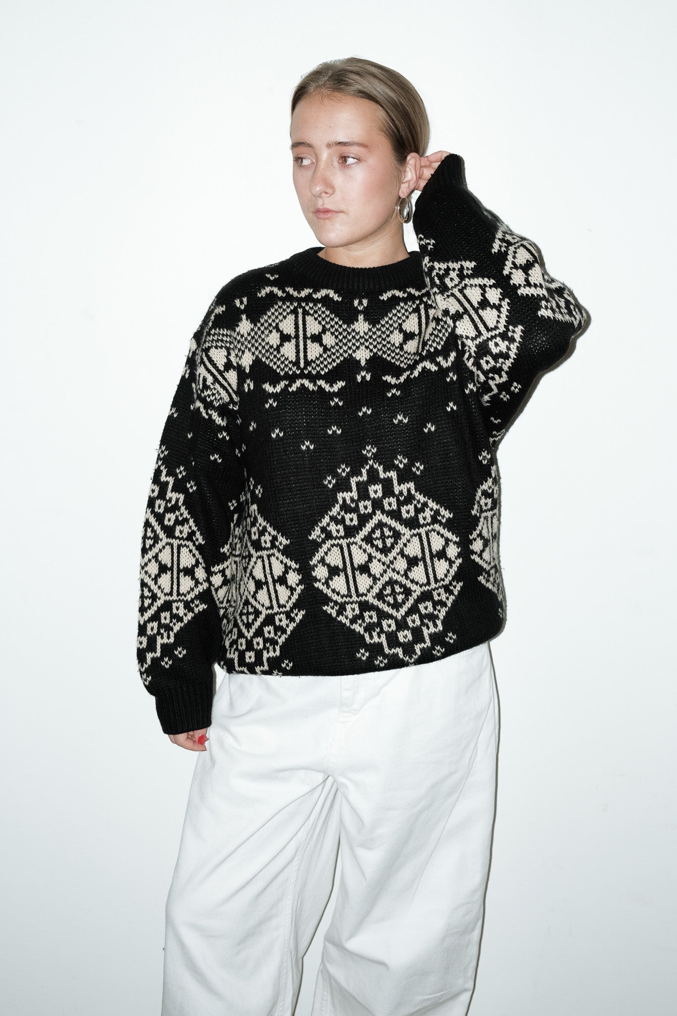 Rain wool-blend trui - L