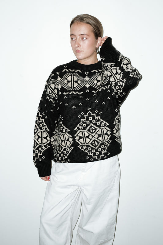 Rain wool-blend trui - L