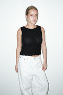 Mona gebreide top - S