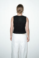 Mona gebreide top - S