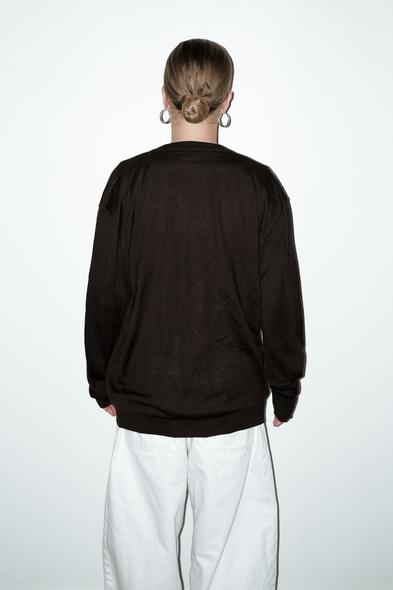 Lowis wool-blend trui - L