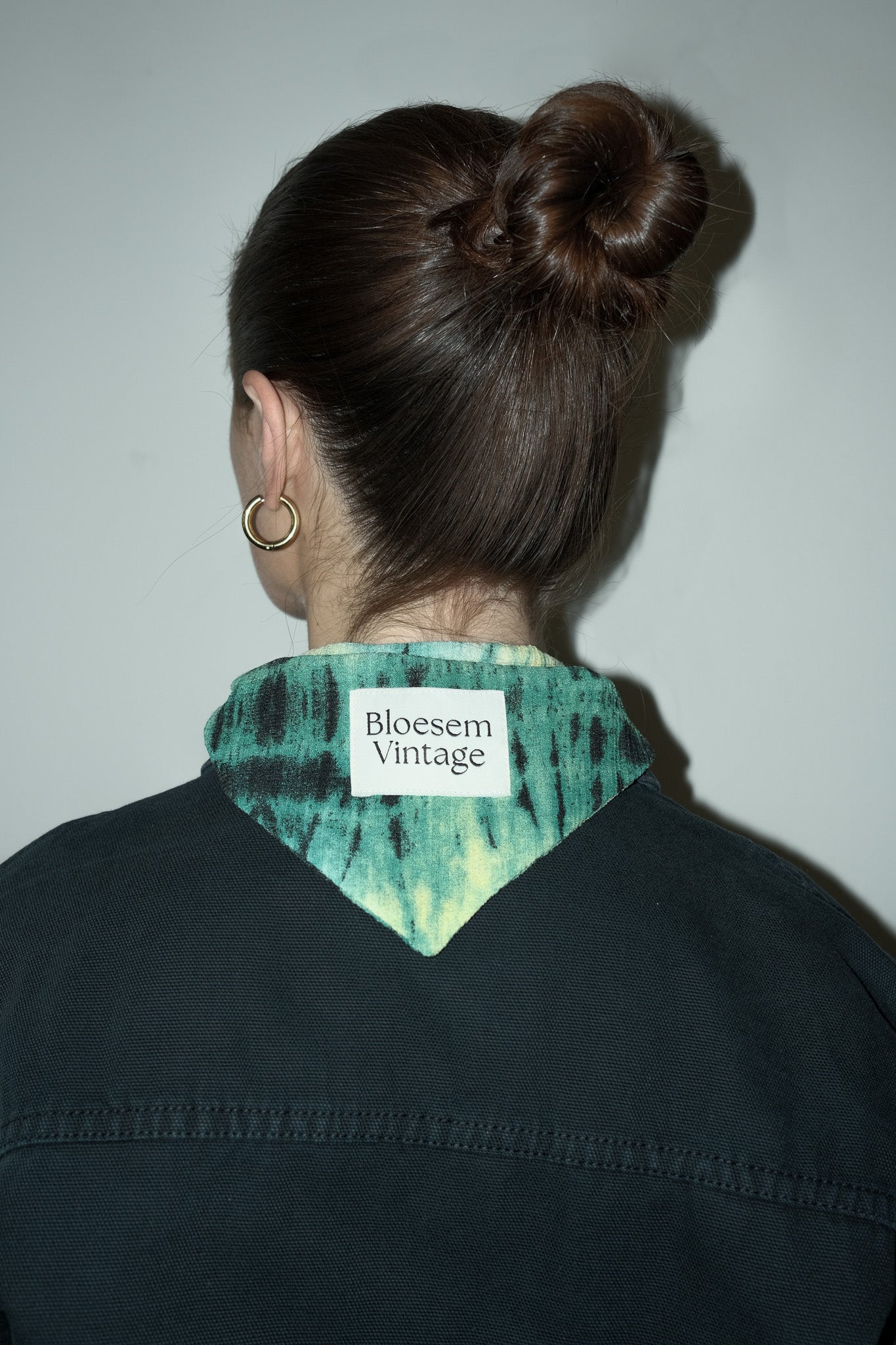Reworked tie-dye sjaaltje
